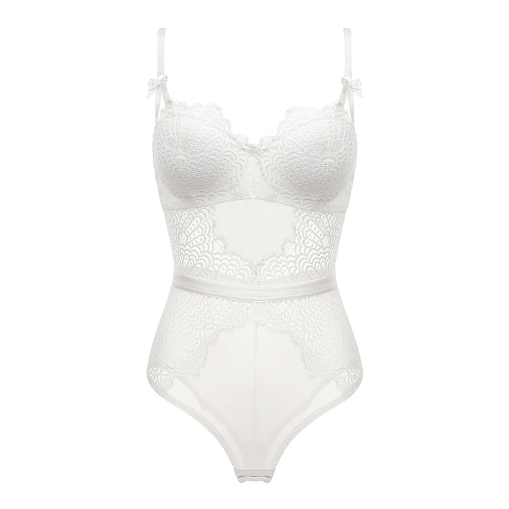 Leone™ | Mitternacht-Durchscheinender Spitzen-Bodysuit