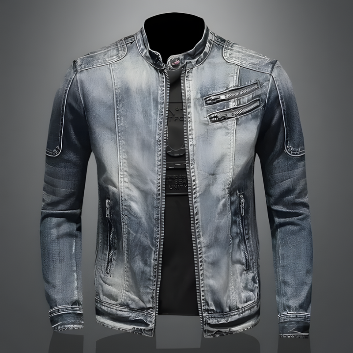 Matteo™ | Vintage-gewaschene Denim-Jacke