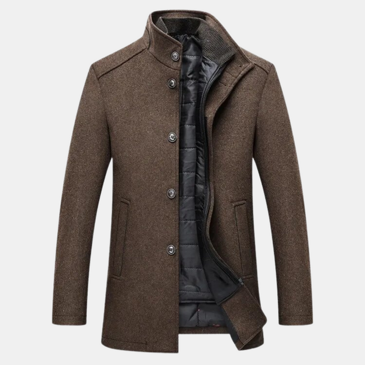 Jack™ | Dicker Trenchcoat aus Wolle