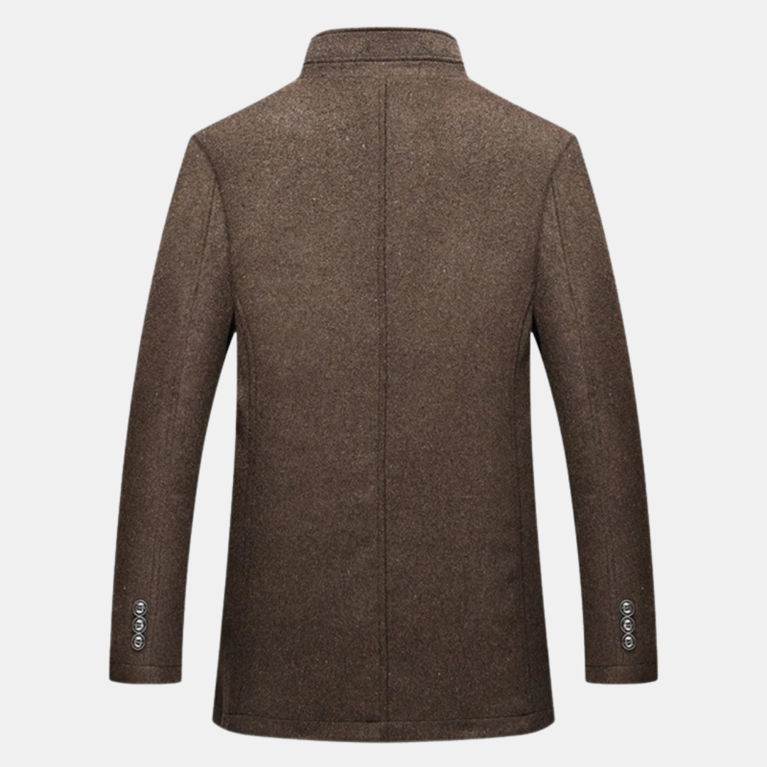 Jack™ | Dicker Trenchcoat aus Wolle