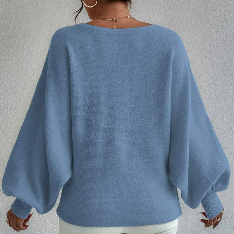 Kellyn™ | Oversized Strickpullover mit Wellenmuster