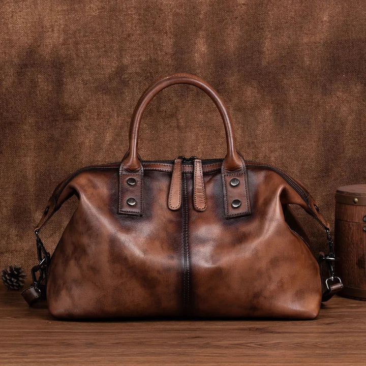 Ourania™ | Handgefertigte Vintage-Tasche aus Leder