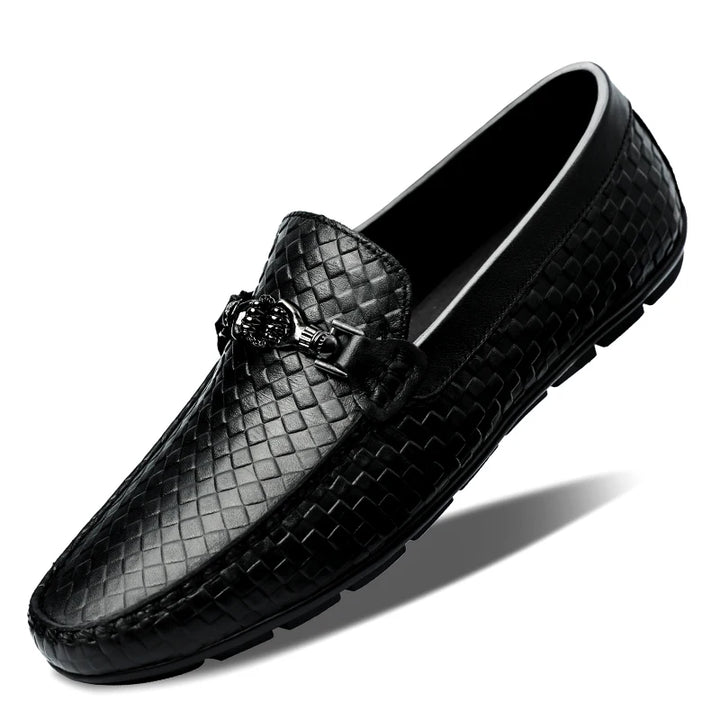 Luxe Web Loafer mit Schnalle