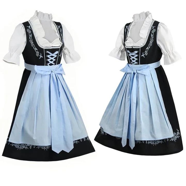 Sylke™ | Festliches Bayerisches Blaues Dirndl