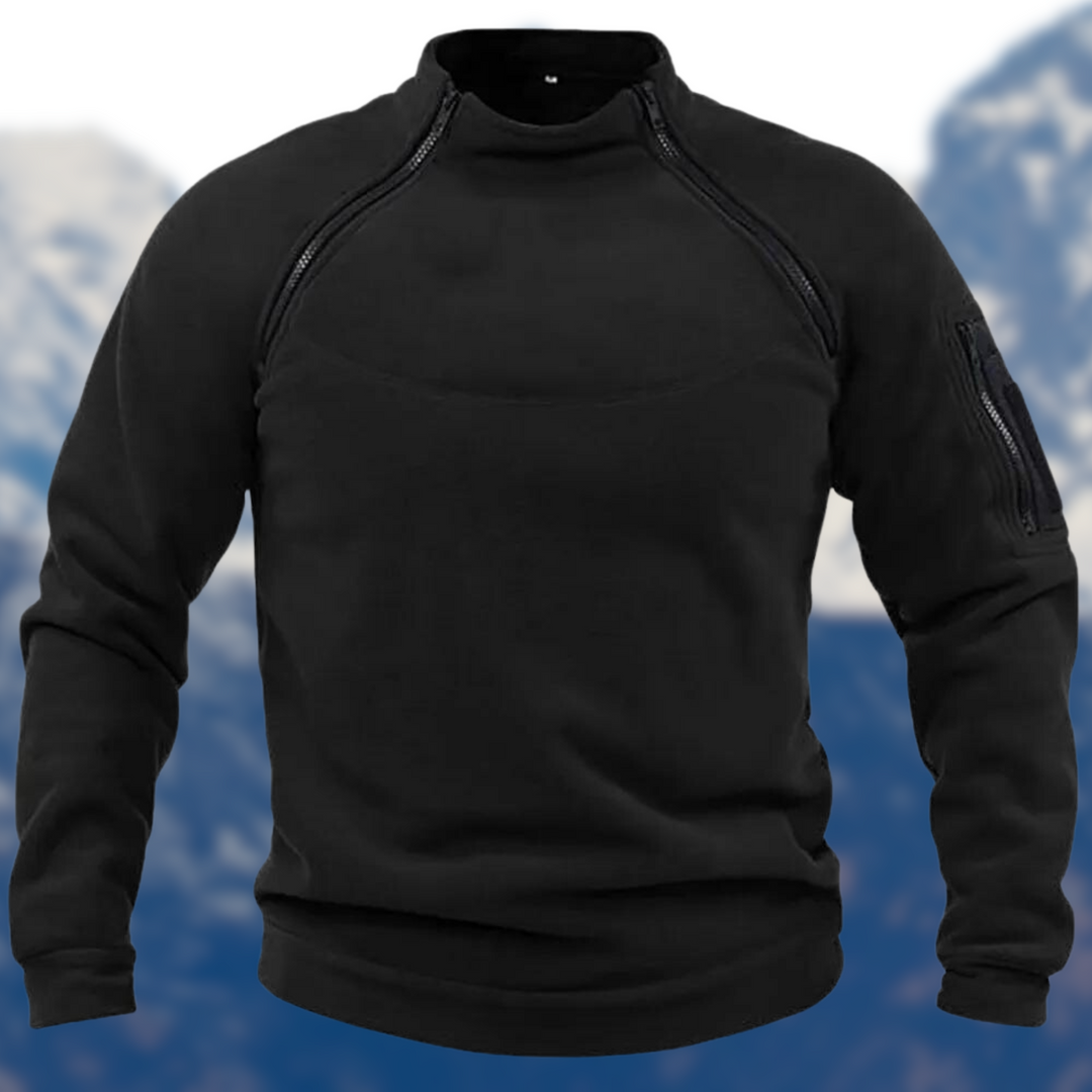 Abelard™ | Taktischer Fleecepullover mit Reißverschlusstaschen