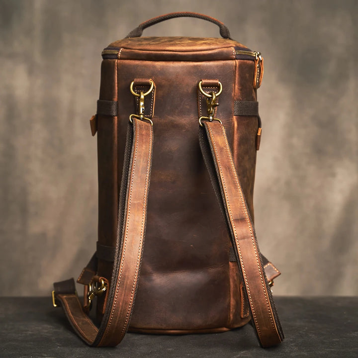 Rocco™ | Vintage-Abenteuer Zylinder-Rucksack