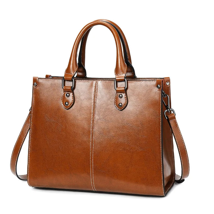 Roswitha™ | Elegante Leder-Tasche