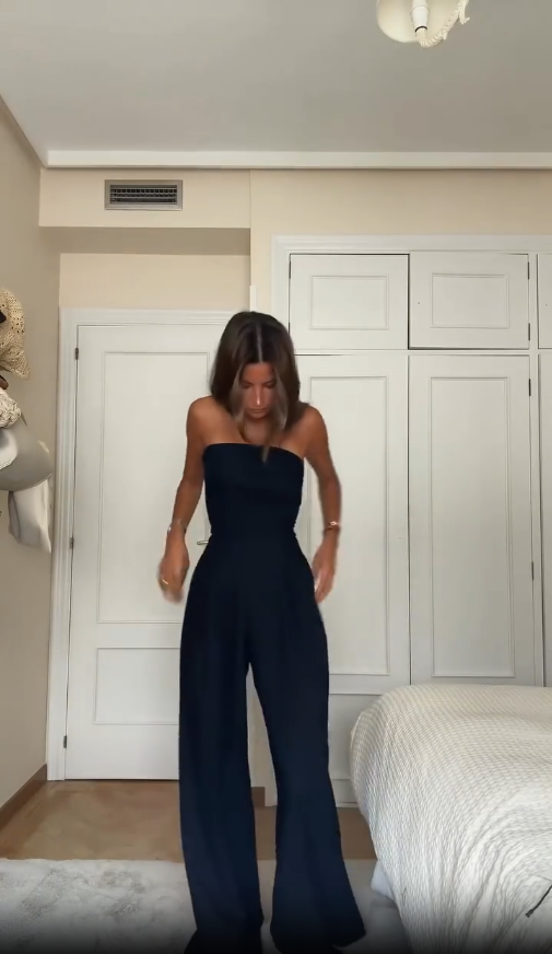 Lou™ | Eleganter trägerloser Jumpsuit