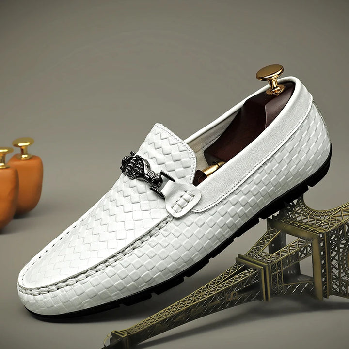 Luxe Web Loafer mit Schnalle