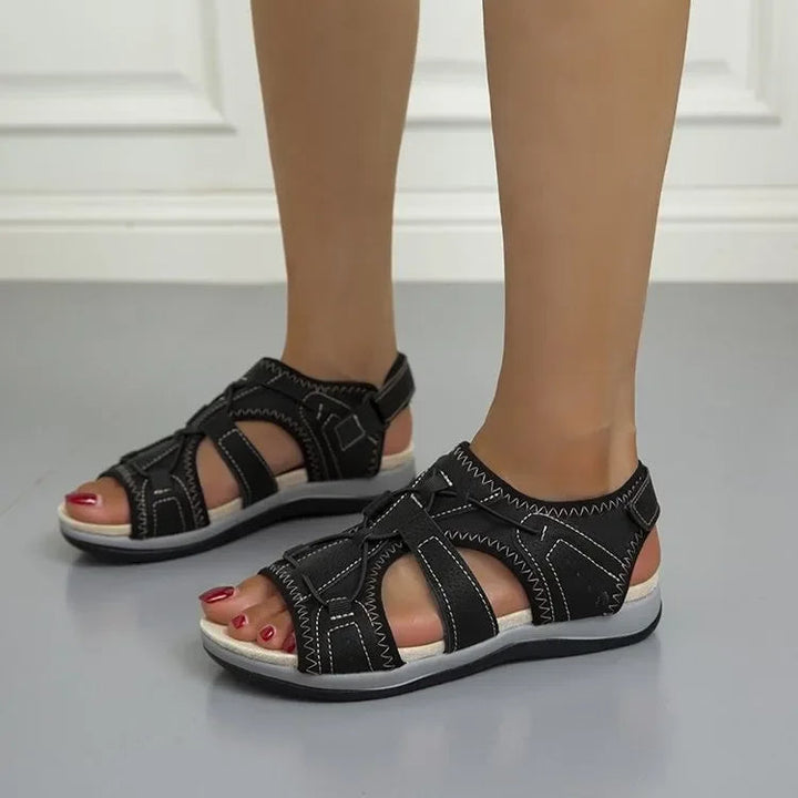 Donia™ | Modische, verstellbare Sommersandalen mit Fußgewölbestütze