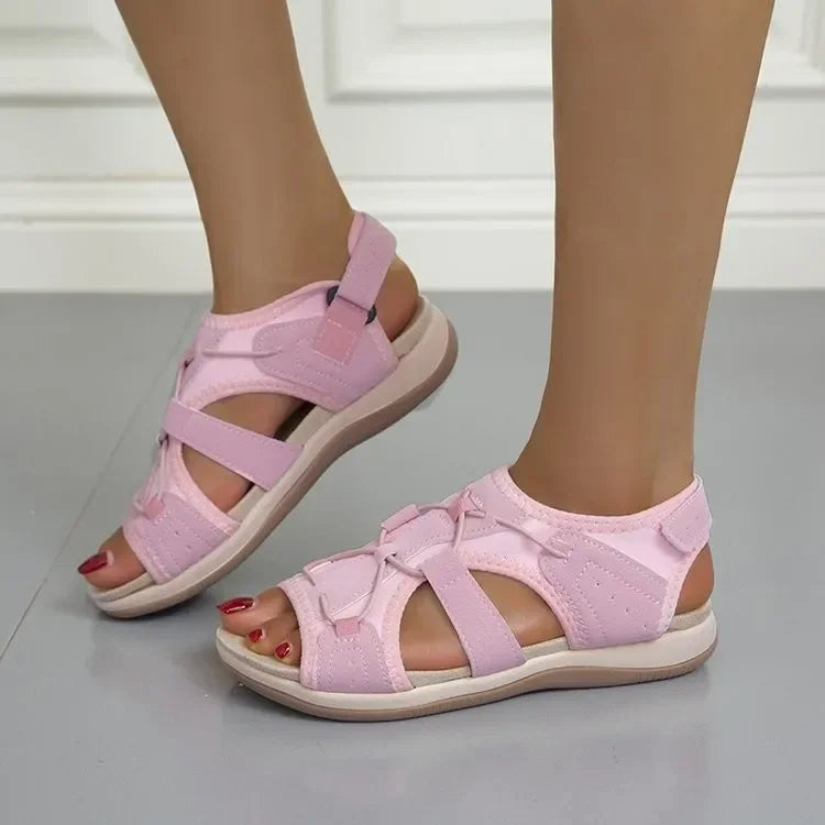 Donia™ | Modische, verstellbare Sommersandalen mit Fußgewölbestütze