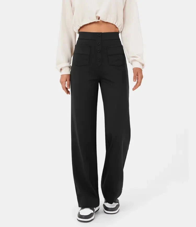 High-Waisted™ | Elastische Freizeithosen