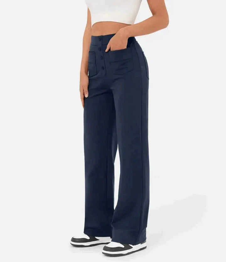 High-Waisted™ | Elastische Freizeithosen