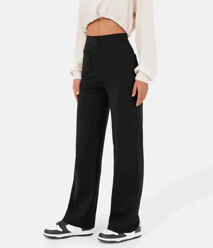 High-Waisted™ | Elastische Freizeithosen