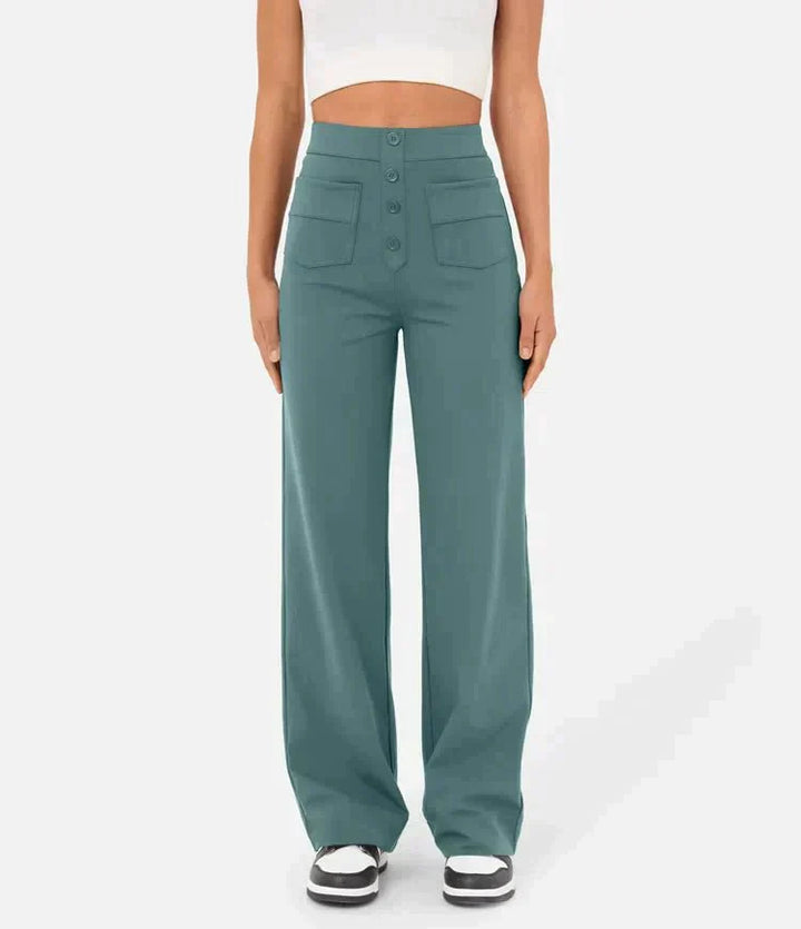 High-Waisted™ | Elastische Freizeithosen