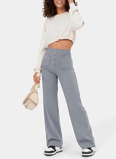 High-Waisted™ | Elastische Freizeithosen